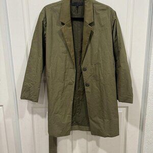 Women's Rag & Bone Blazer Coat Green Size Xsmall‎ Xs Oversized